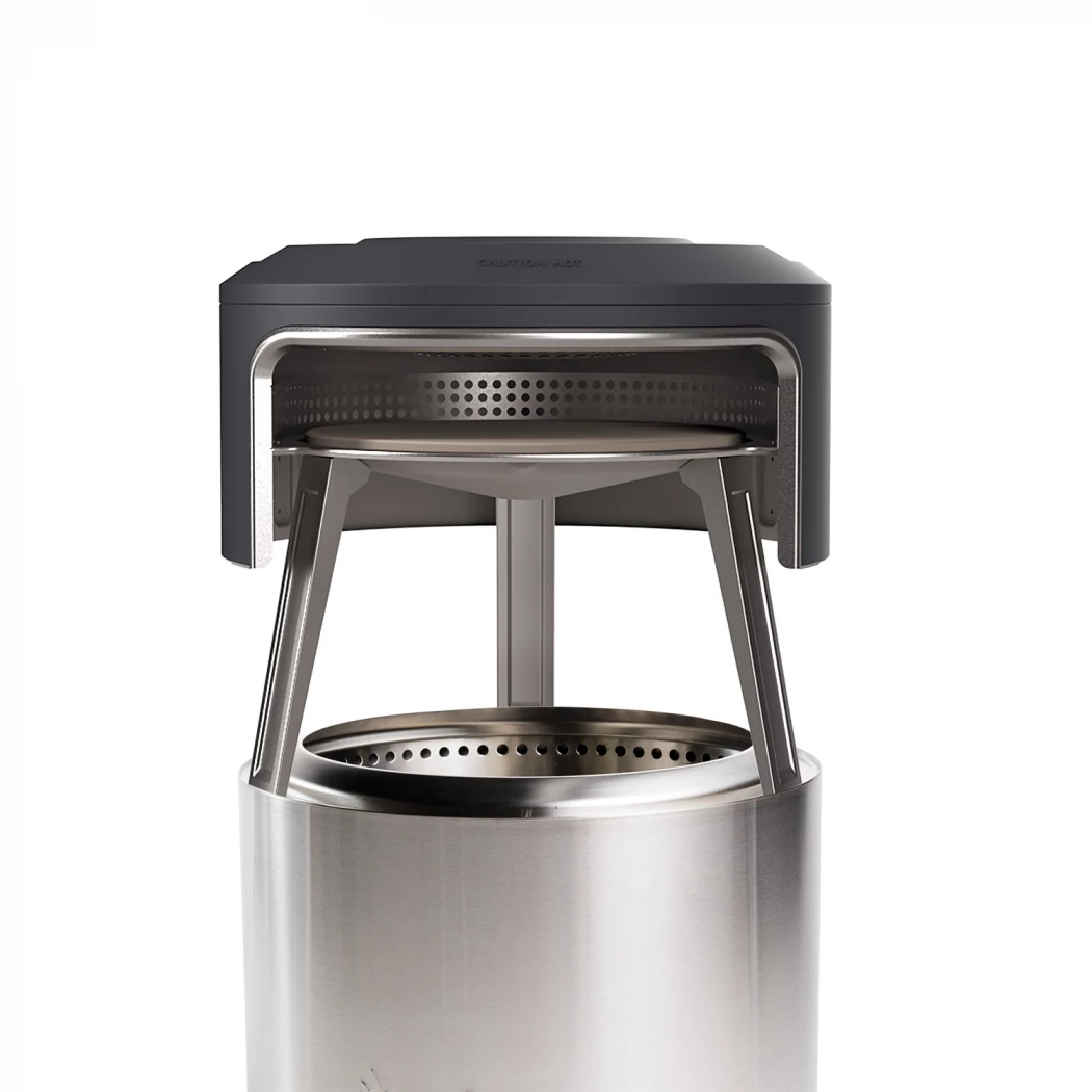 Pi Fire Bonfire Pizzaofen | Solo Stove | Pizzaofen | Schwarz