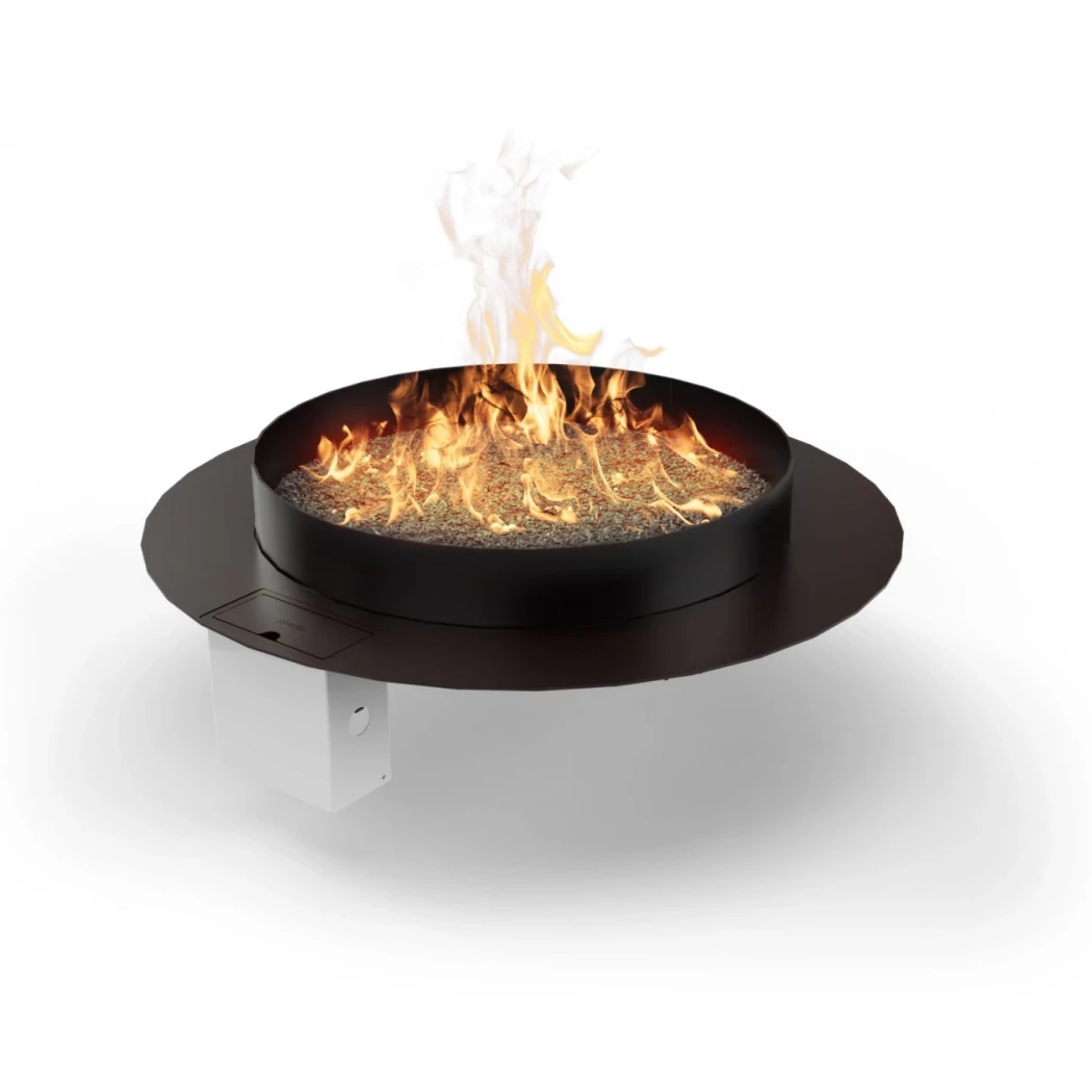 Stella 800 Manuell | Planika Fires | Outdoor Gas Fireplace | Schwarz
