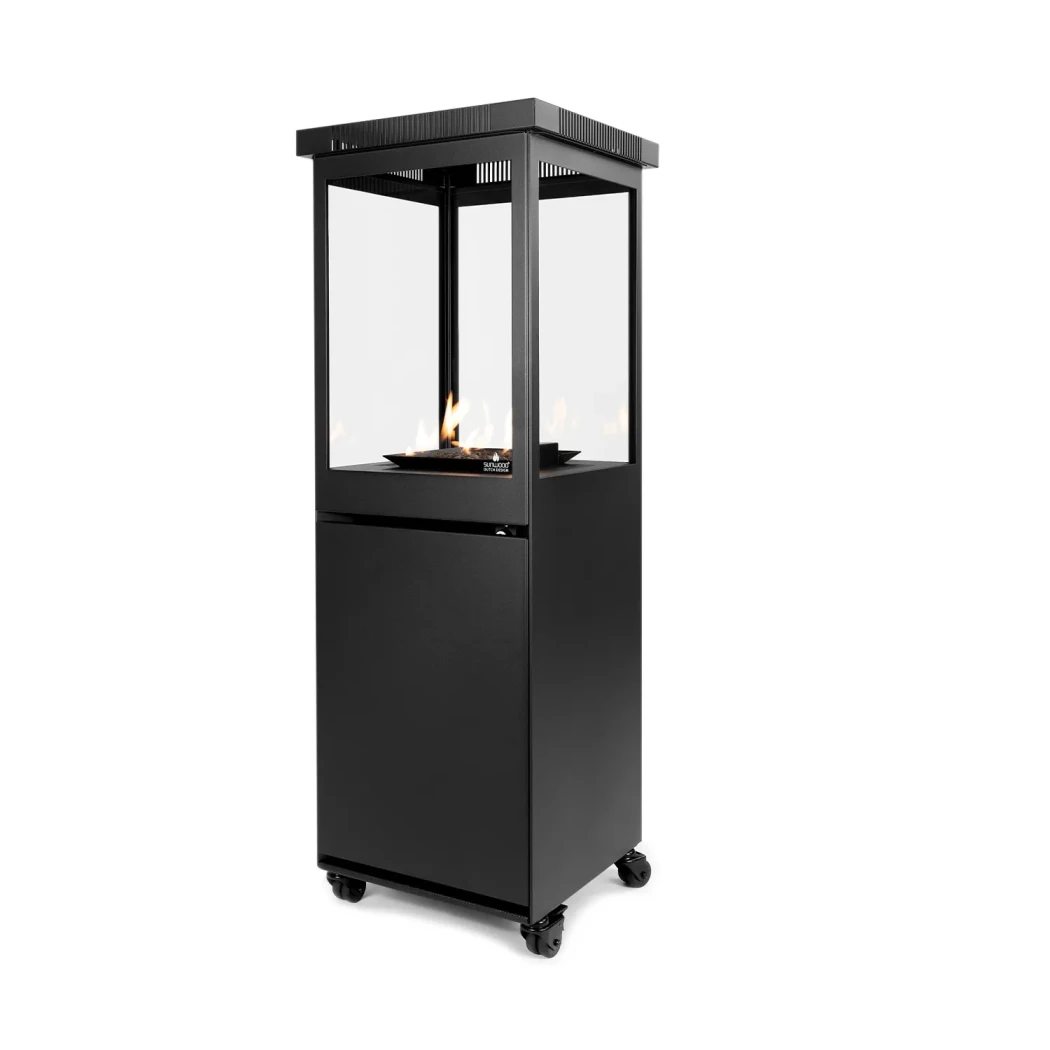 Gaskamin Sunwood Marino schwarz | Sunwood | Outdoor Terrassenheizer | Schwarz