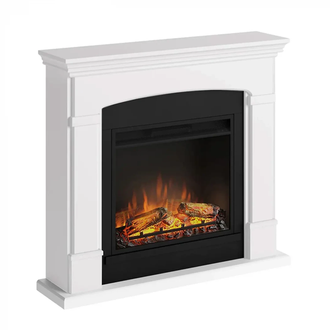 Helmi Elektro Kamin - Weiß Tagu  | Bioethanol-kamin-shop.de | Freistehender Elektrokamin