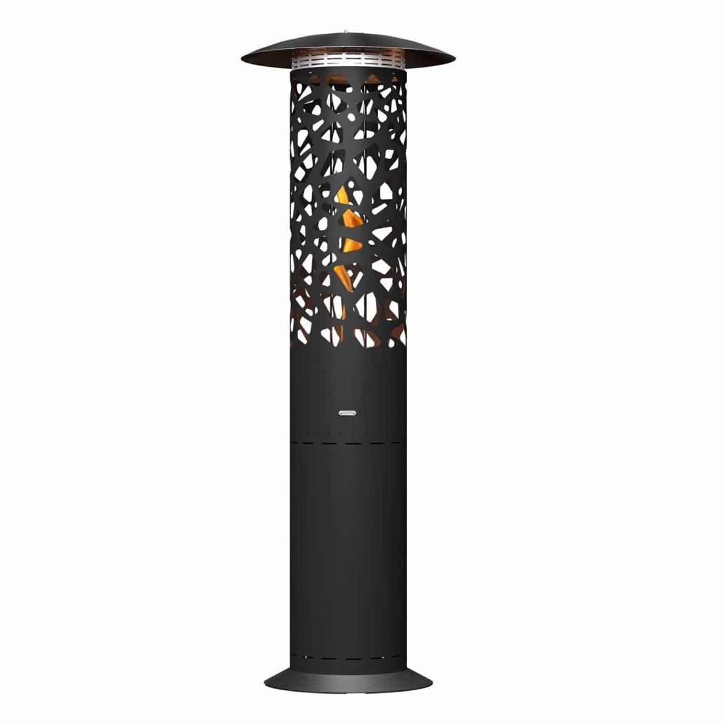 Tyle Hyperion – Schwarz | GlammFire | Outdoor Feuerschale | Schwarz