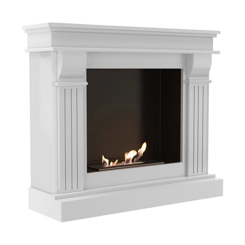 Cromer traditioneller Bioethanol-Kamin - Freistehender Bio-Kamin mit großartigen Details - Klassisches Design kombiniert mit moderner Funktionalität -
