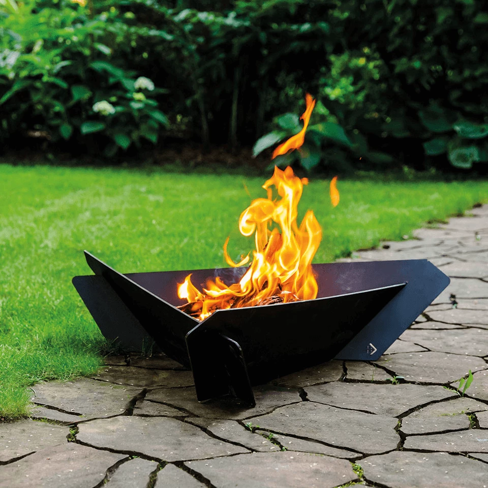 Trondheim Feuerstelle | | Outdoor Feuerschale | Schwarz