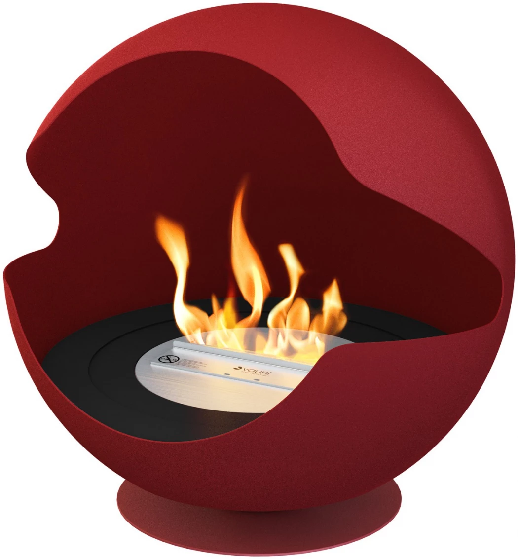 Amthyst Rot Freistehender Globe von Vauni - Bioethanol-kamin