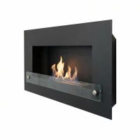 Schwarz Monima Duo Bioethanolkamin aus Nordlys Denmark