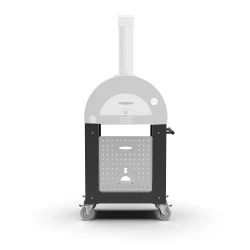 Base Table für Alfa Forni Moderno 1 Pizzaofen Schwarz