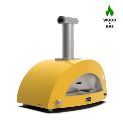 Moderno 3 Pizze Gelb - Hybrid Pizzaofen