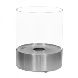 Southwark Runder Tisch-Bioethanol-Kamin aus Stahl