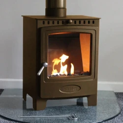 Arada Hamlet Solution 5 Chestnut Braun - Ethanol Standkamin