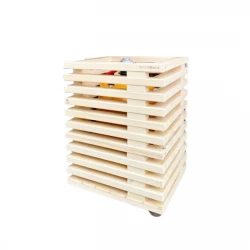 Gasflaschenabdeckung aus neuen Brettern