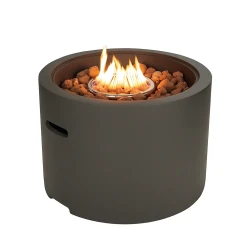 Hiroshima outdoor gas fire pit aus MgO