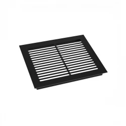 Lüftungsgitter Schwarz - 25x20.5 cm - 210 cm²