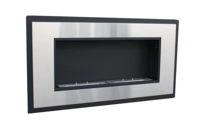 Großer Bio-Wandkamin Bio-Wandkamin - Doppel Brennkammer