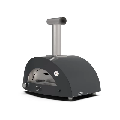 Moderno 2 Pizze Grau - Hybrid Pizzaofen