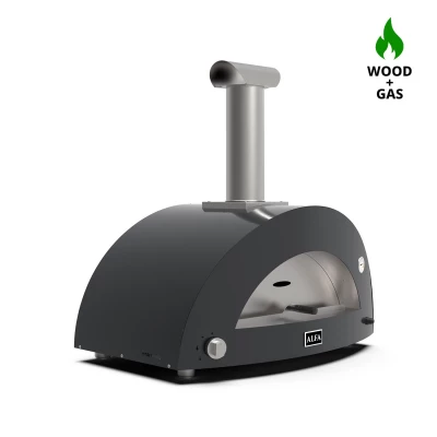 Moderno 3 Pizze Grau - Hybrid Pizzaofen