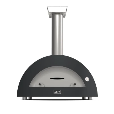 Moderno 5 Pizze Grau - Holz Pizzaofen
