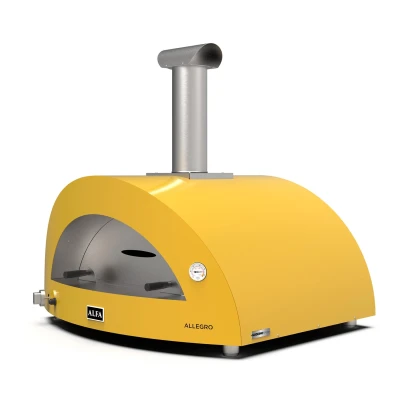 Moderno 5 Pizze Gelb - Hybrid Pizzaofen