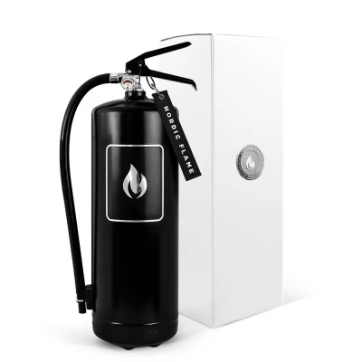 Nordic Flame Feuerlöscher 6 kg - Schwarz Classic