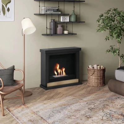 Skagen Ethanol Kamin Schwarz