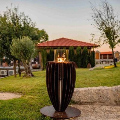 Tuli Gasheizer – Corten Rost