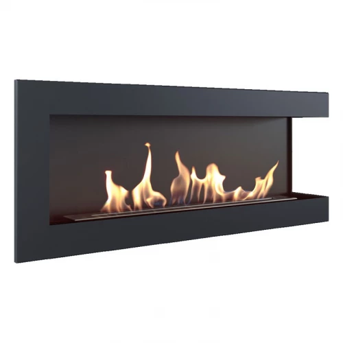 120 cm Ethanol Kamin rechts | Bioethanol-Kamin-Shop.de Eckkamin 120 cm (rechts)