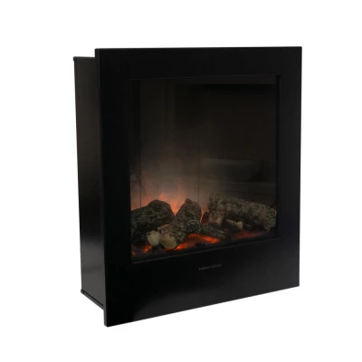 Eingebauter Kamin - Breite 60,5 cm | bioethanol-kamin-shop.de Eingebauter Kamin - 60,5 cm
