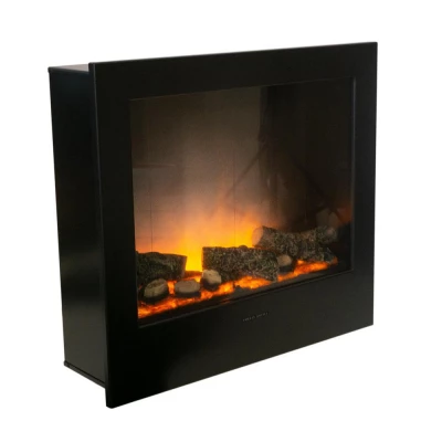 Eingebauter Kamin - Breite 75,5 cm | bioethanol-kamin-shop.de Eingebauter Kamin - 75,5 cm