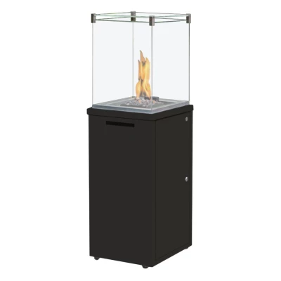 Fuora Q Spartherm Outdoor Gaskamin -schwarz Fuora Q Spartherm Outdoor Gaskamin - schwarz
