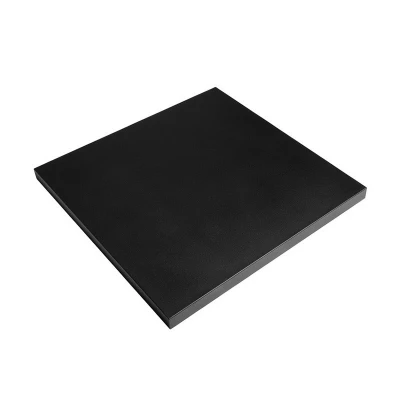 Schwarz quadratische Abdeckung Schwarz Abdeckung für quadratische Modelle