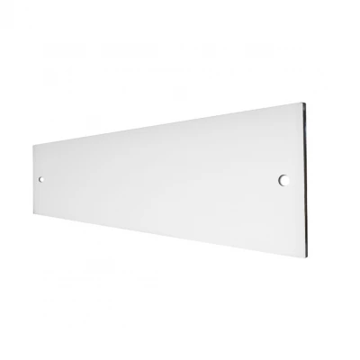 Züberhorde für Glas inkl. Klammern für Ethanol Kamin 50 cm Glas für Kamin - 50 cm