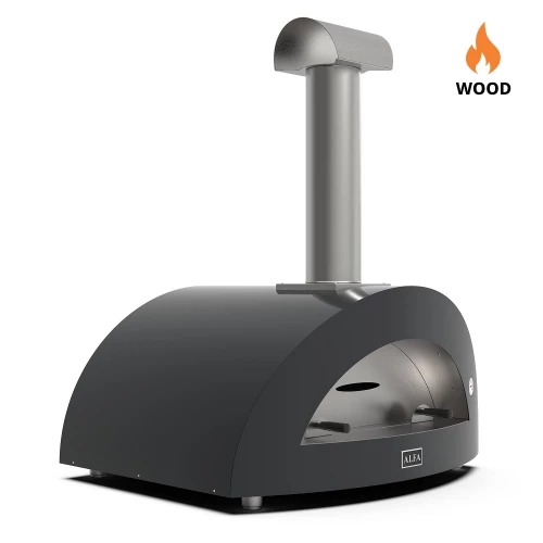 Moderno 5 Pizze Grau - Holz Pizzaofen