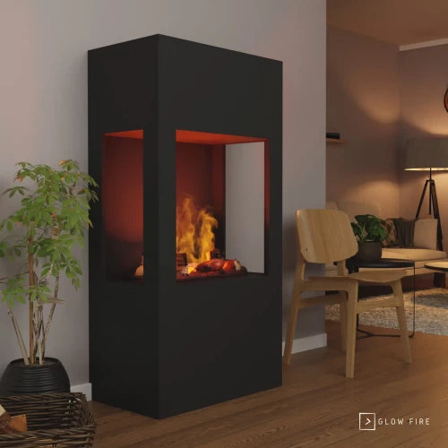 Böll Wasserdampf Kamin - Schwarz