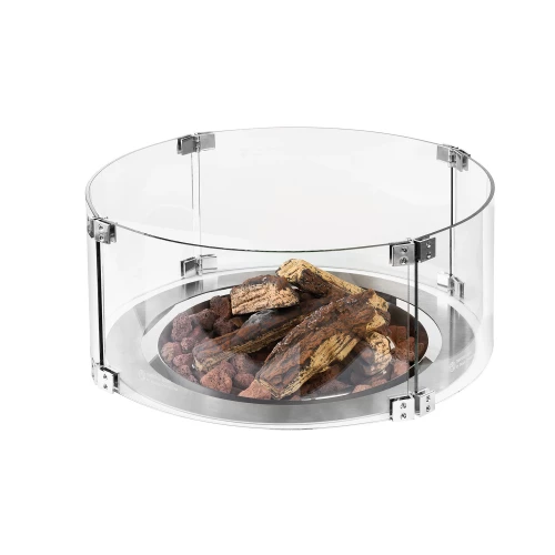 Glassieb-Kit Rund Klein Happy Cocooning