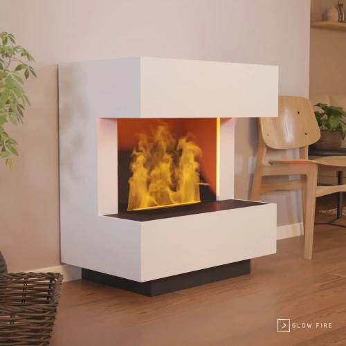 Kleist Wasserdampf Kamin - Weiß