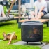 Midland Feuerkorb mit Grillrost