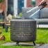 Midland Feuerkorb mit Grillrost