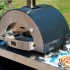 Classico 2 Pizze Holz Pizzaofen Grau