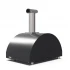 Classico 4 Pizze Holz Pizzaofen Grau