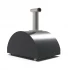 Classico 4 Pizze Holz Pizzaofen Grau