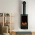 Bramshaw Wandmontierter Elektrokamin - British Fires