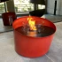 Contour Freistehender Ethanol Kamin - Bronze