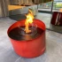 Contour Freistehender Ethanol Kamin - Bronze