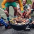 Bowl 57 Sternfuß Feuerschale Schwarz