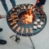 BOWL 70 Dreibein Feuerschale Schwarz