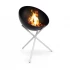 BOWL 70 Dreibein Feuerschale Schwarz
