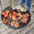 Grillplatte aus Gusseisen für BOWL 57/70 Schwarz