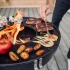 Grillplatte aus Gusseisen für BOWL 57/70 Schwarz