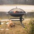 Atlanta Feuerstelle in Schwarz