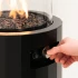 Bino Outdoor Gaskamin - Grau