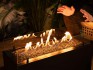 Planika Rio Black Outdoor-Gaskamin mit verlängerter Flamme
